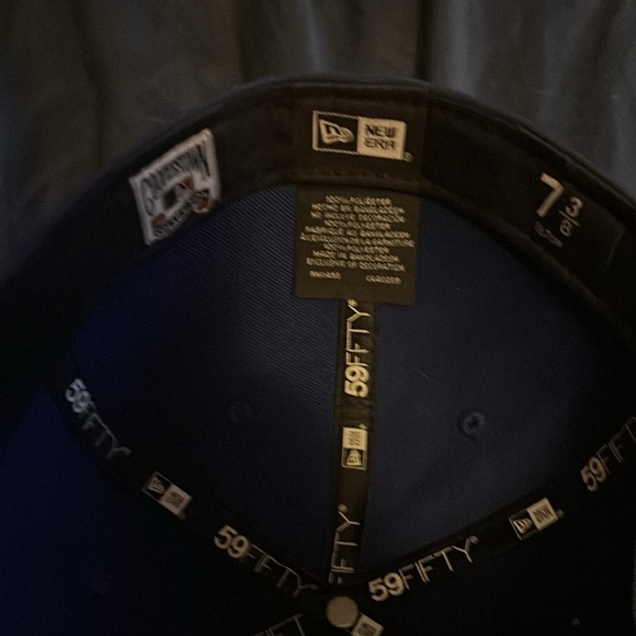 Size 7 3/8 Brooklyn Dodgers new era fitted hat - Picture 5 of 6